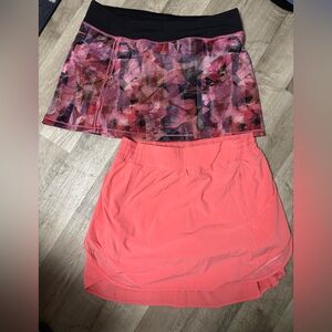 Bundle of lululemon skirts